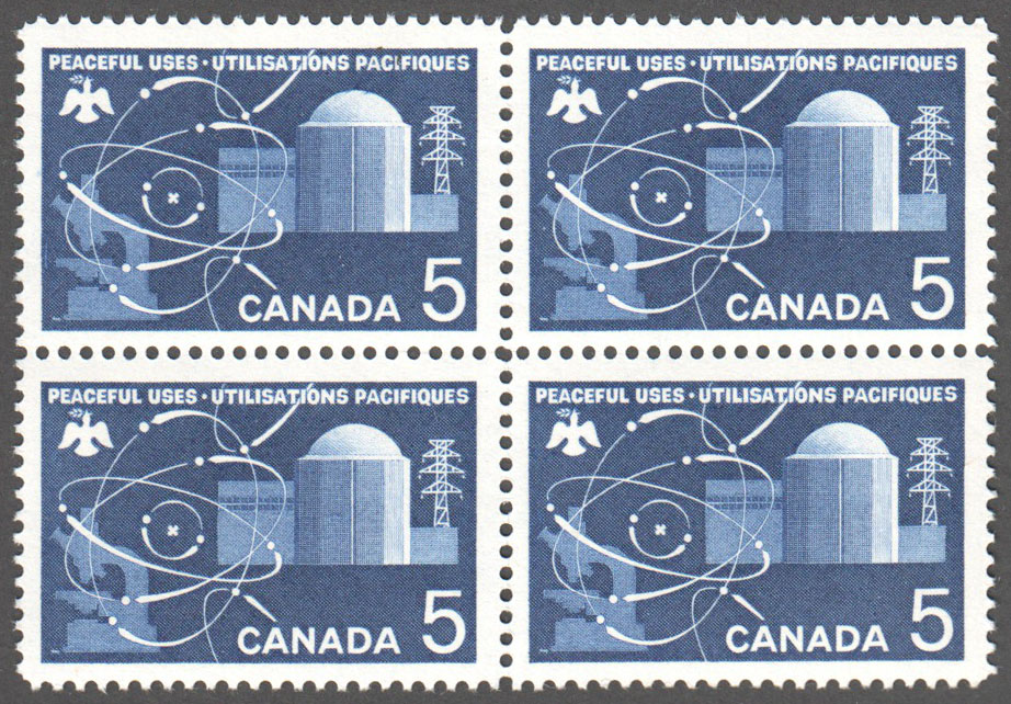 Canada Scott 449 MNH Block - Click Image to Close